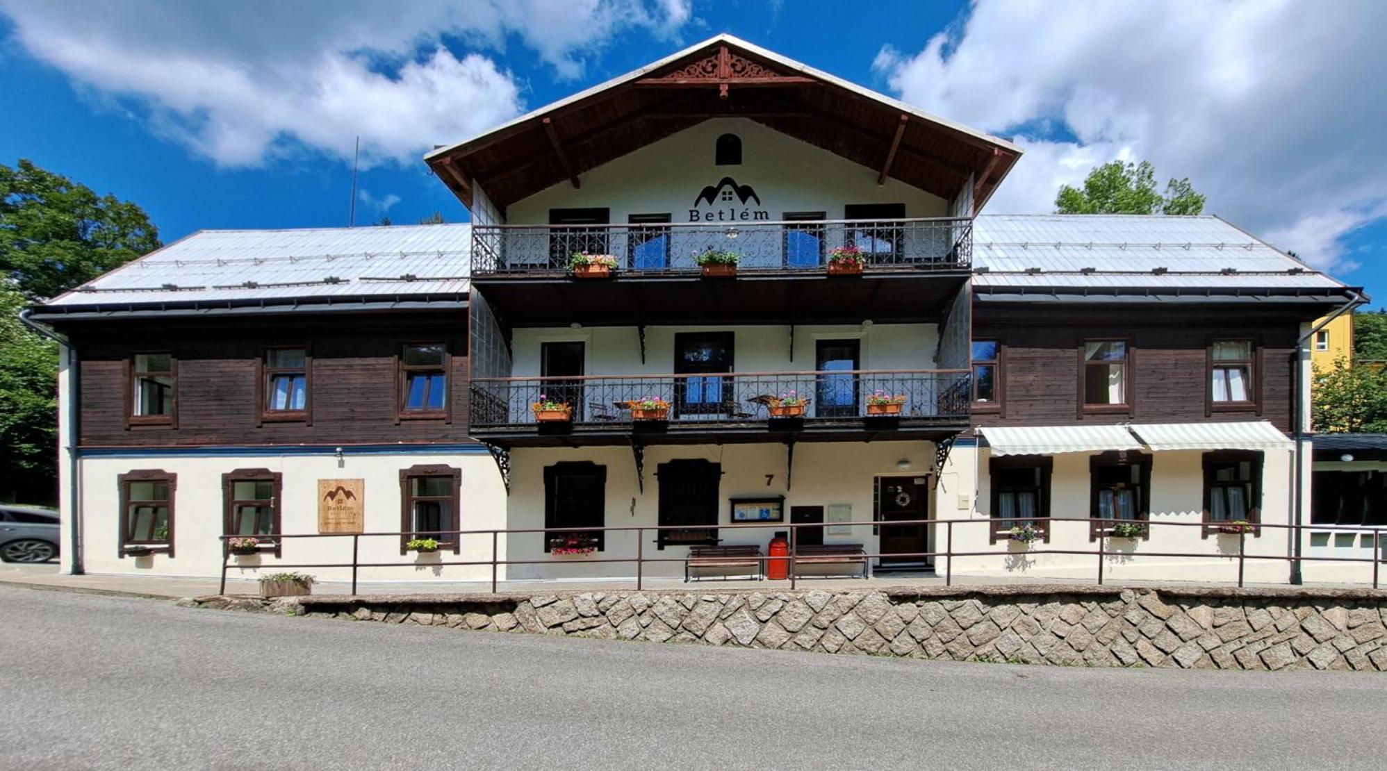 Penzion Betlém Janské Lázně Exterior foto